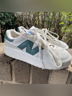 New Balance CT302 Platform Leather Sneakers